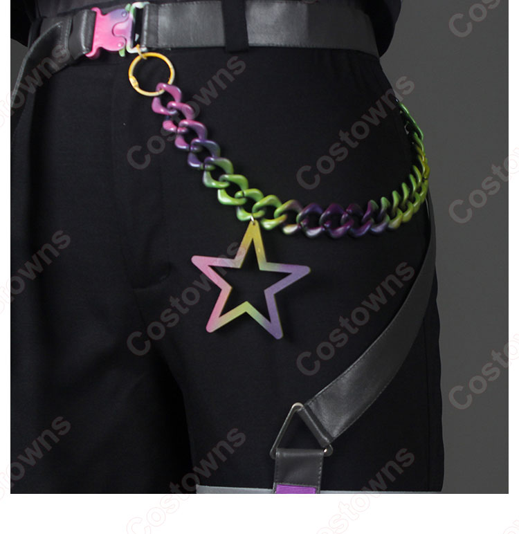 あんスタ! 南雲鉄虎 仙石忍 守沢千秋 高峯翠 深海奏汰 コスプレ衣装『あんさんぶるスターズ!!』 流星隊 彩星!全てを包むthe Universe スーパーヴィランズ衣装 cosplay 仮装 変装-8