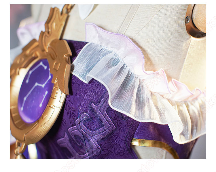 崩壊スターレイル 符玄(ふげん) コスプレ衣装-4