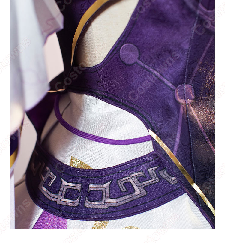 崩壊スターレイル 符玄(ふげん) コスプレ衣装-9