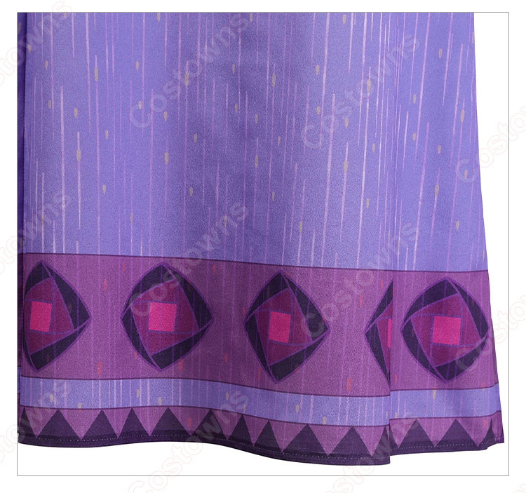 ディズニー 映画 ウィッシュ アーシャ コスプレ衣装-12