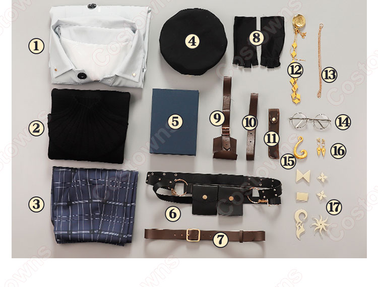 VTuber にじさんじ アイク・イーヴランド 新衣装 コスプレ衣装-12