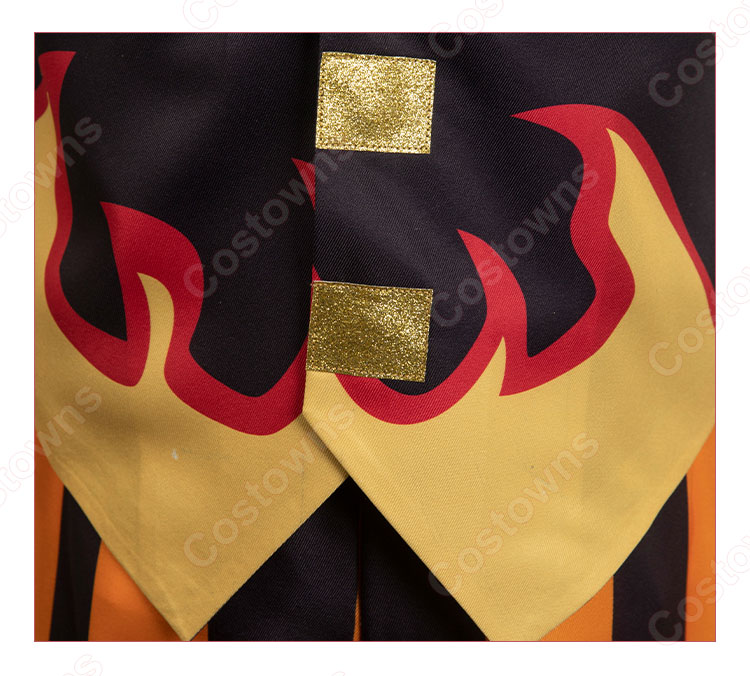 鬼滅の刃 煉獄杏寿郎 ハロウィン コスプレ衣装-5