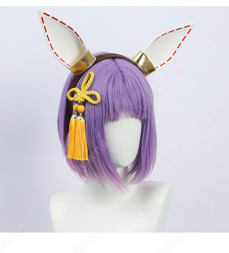 ウマ娘 プリティーダービー 夢ノ金原 イナリワン コスプレ衣装 巫女服-4