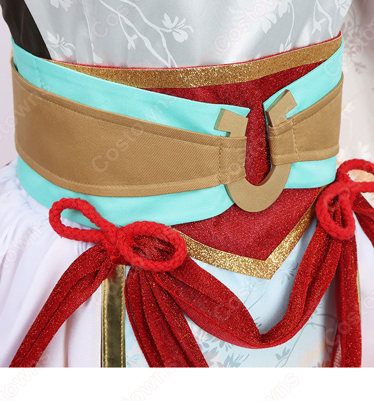 ウマ娘 プリティーダービー 夢ノ金原 イナリワン コスプレ衣装 巫女服-7