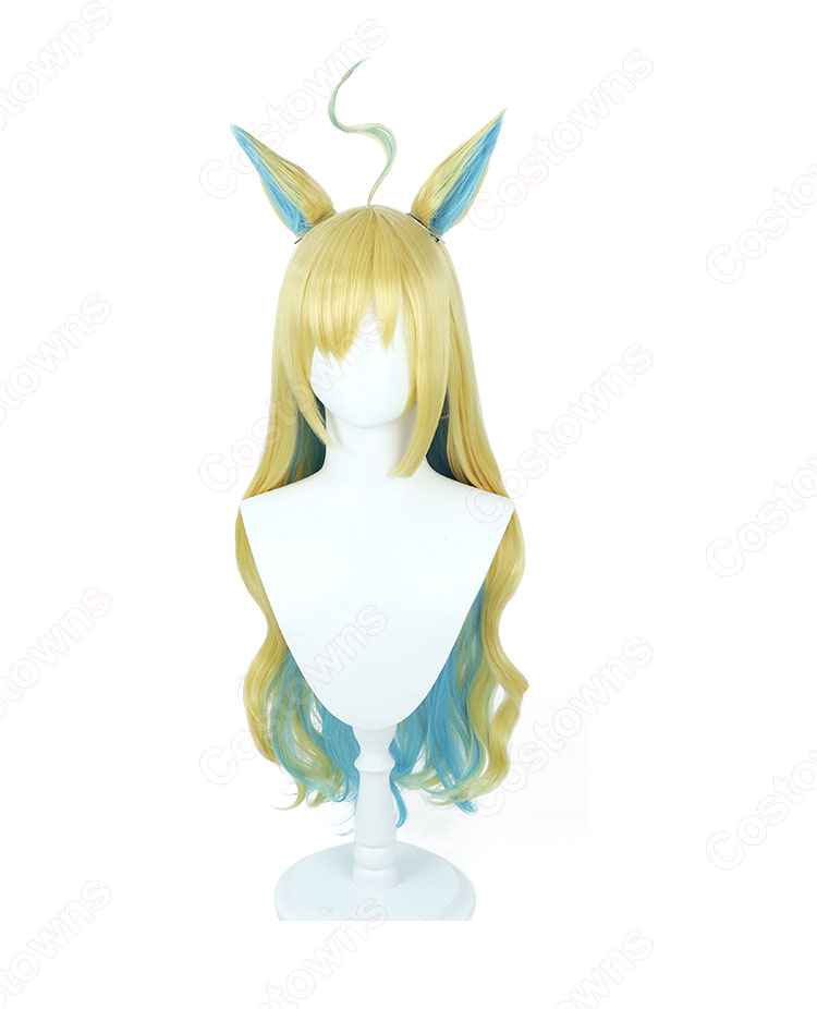 ウマ娘 プリティーダービー ネオユニヴァース コスプレウィッグ-2