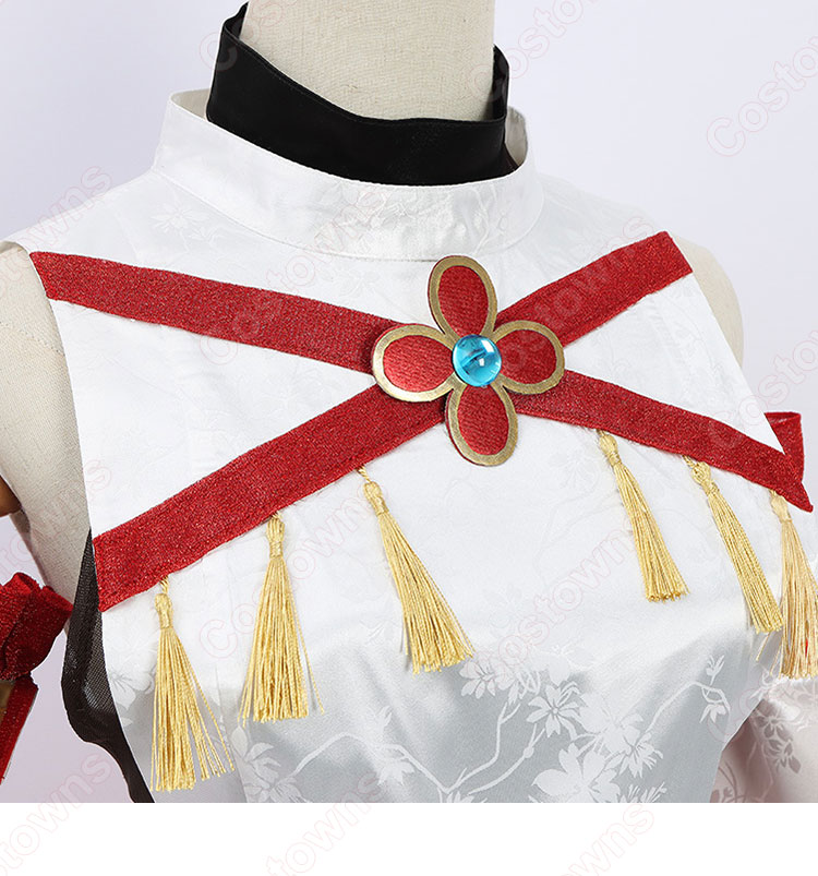 ウマ娘 プリティーダービー 夢ノ金原 イナリワン コスプレ衣装 巫女服-5