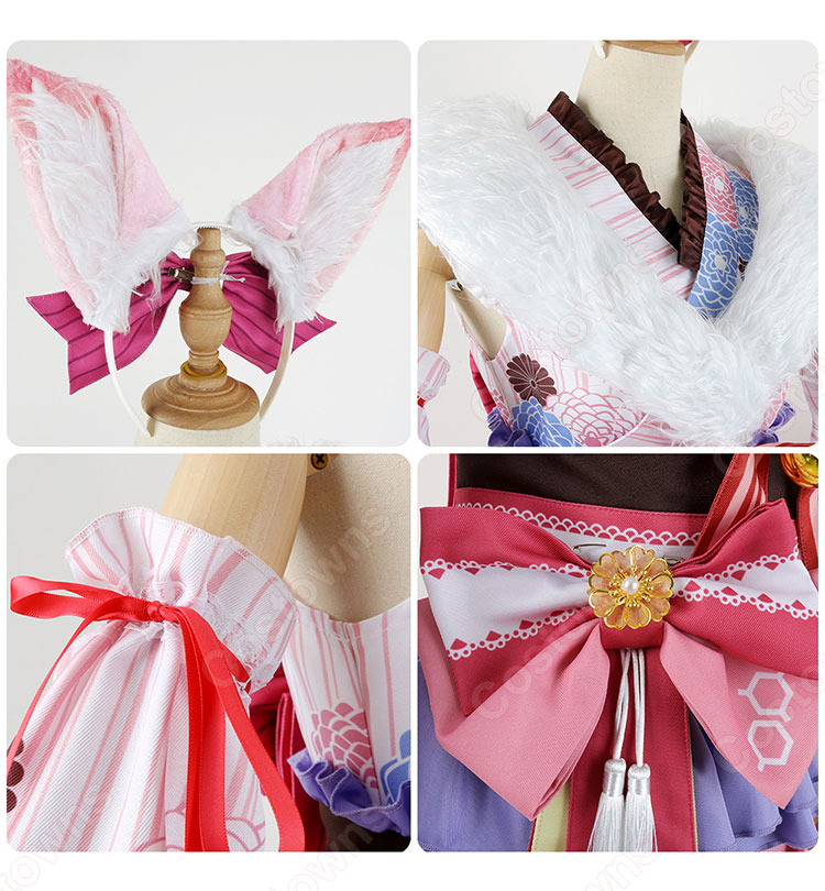 VTuber hololive(ホロライブ) 博衣こより お正月衣装 コスプレ衣装-8