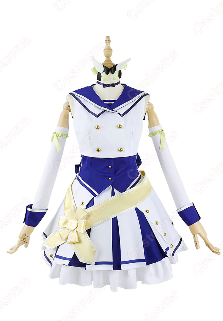 ブルーアーカイブ 天童アリス 阿慈谷ヒフミ 陸八魔アル 早瀬ユウカ アイドル衣装 コスプレ衣装 - Costowns