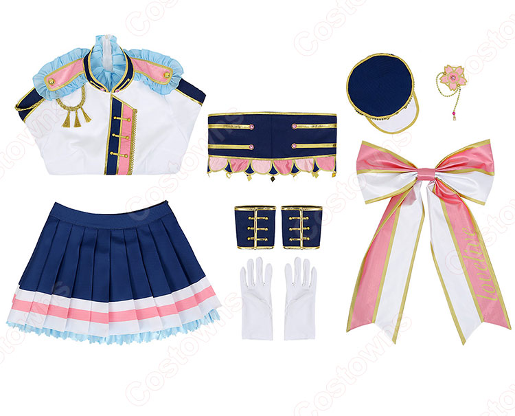 スクフェス 東條希 コスプレ衣装 『ラブライブ！ スクールアイドルフェスティバル』 チアガール編 気合の応援 cosplay 仮装 変装-8