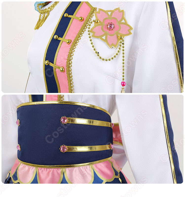 スクフェス 東條希 コスプレ衣装 『ラブライブ！ スクールアイドルフェスティバル』 チアガール編 気合の応援 cosplay 仮装 変装-7
