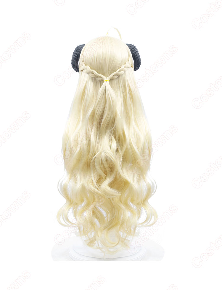 VTuber hololive（ホロライブ） 角巻わため コスプレウィッグ-3