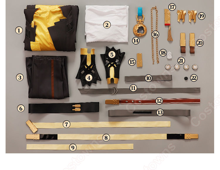 崩壊スターレイル 男性 開拓者 コスプレ衣装-1