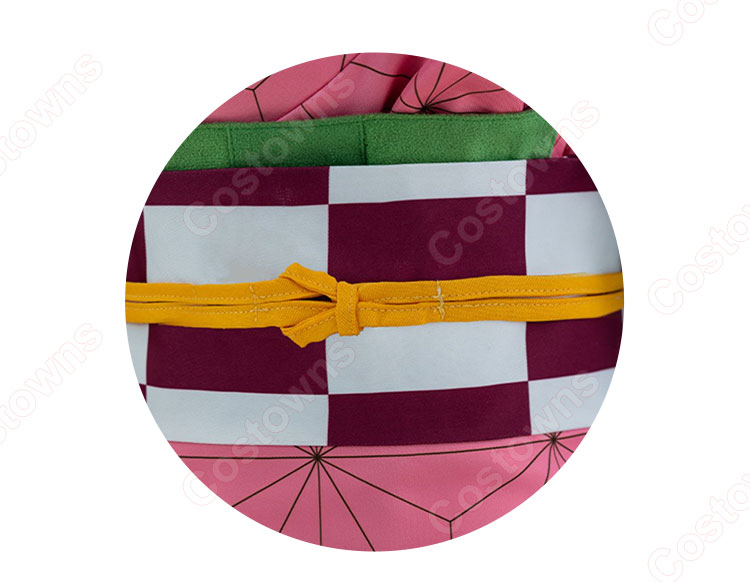 鬼滅の刃 竈門禰豆子 鬼化進行時 コスプレ衣装-4