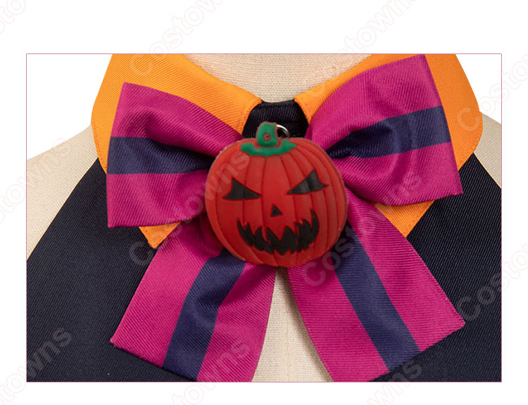 鬼滅の刃 甘露寺蜜璃 ハロウィン コスプレ衣装-4