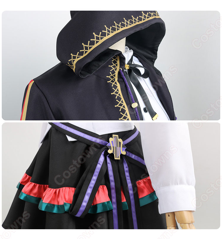 プロセカ 白石杏 特訓後 コスプレ衣装 『プロジェクトセカイ カラフルステージ! feat. 初音ミク』 cosplay 仮装 変装-8