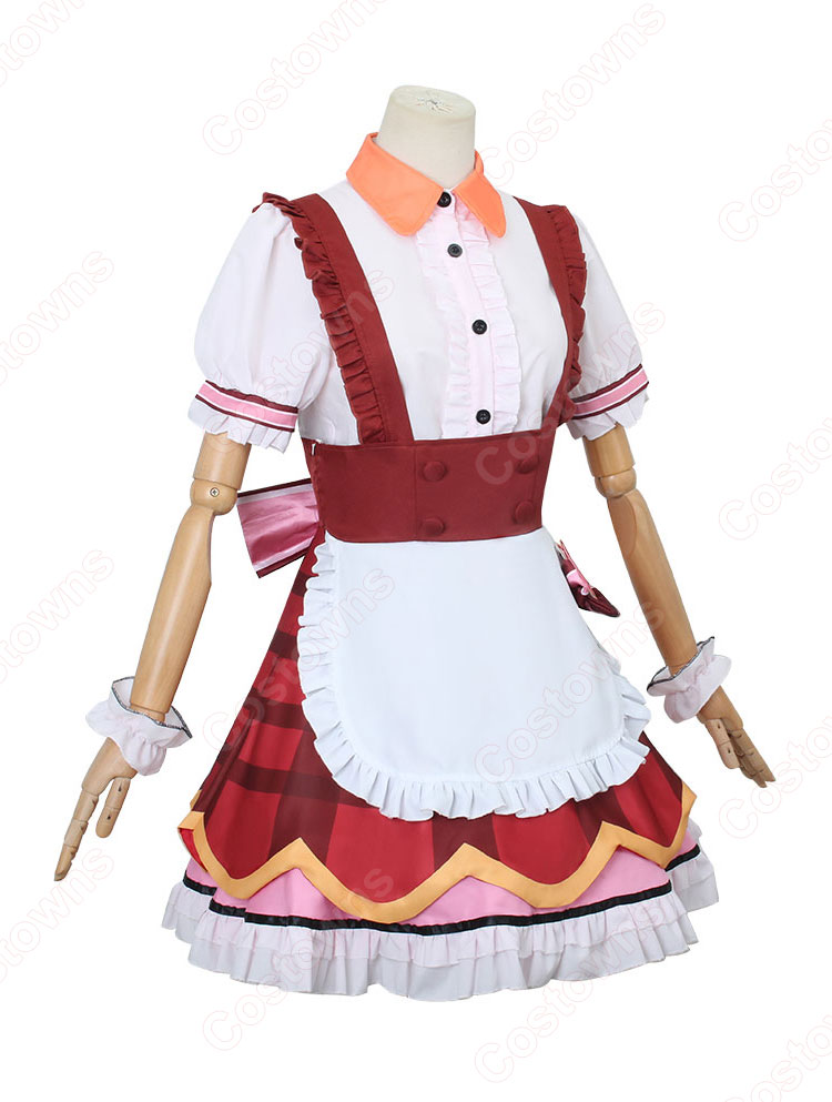 【推しの子】 星野アイ メイド服 コスプレ衣装-2