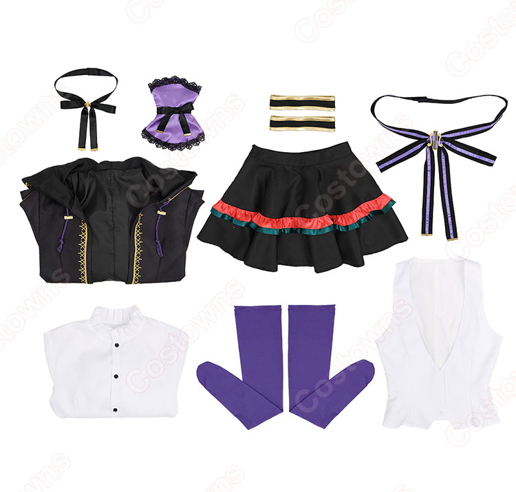 プロセカ 白石杏 特訓後 コスプレ衣装 『プロジェクトセカイ カラフルステージ! feat. 初音ミク』 cosplay 仮装 変装-10