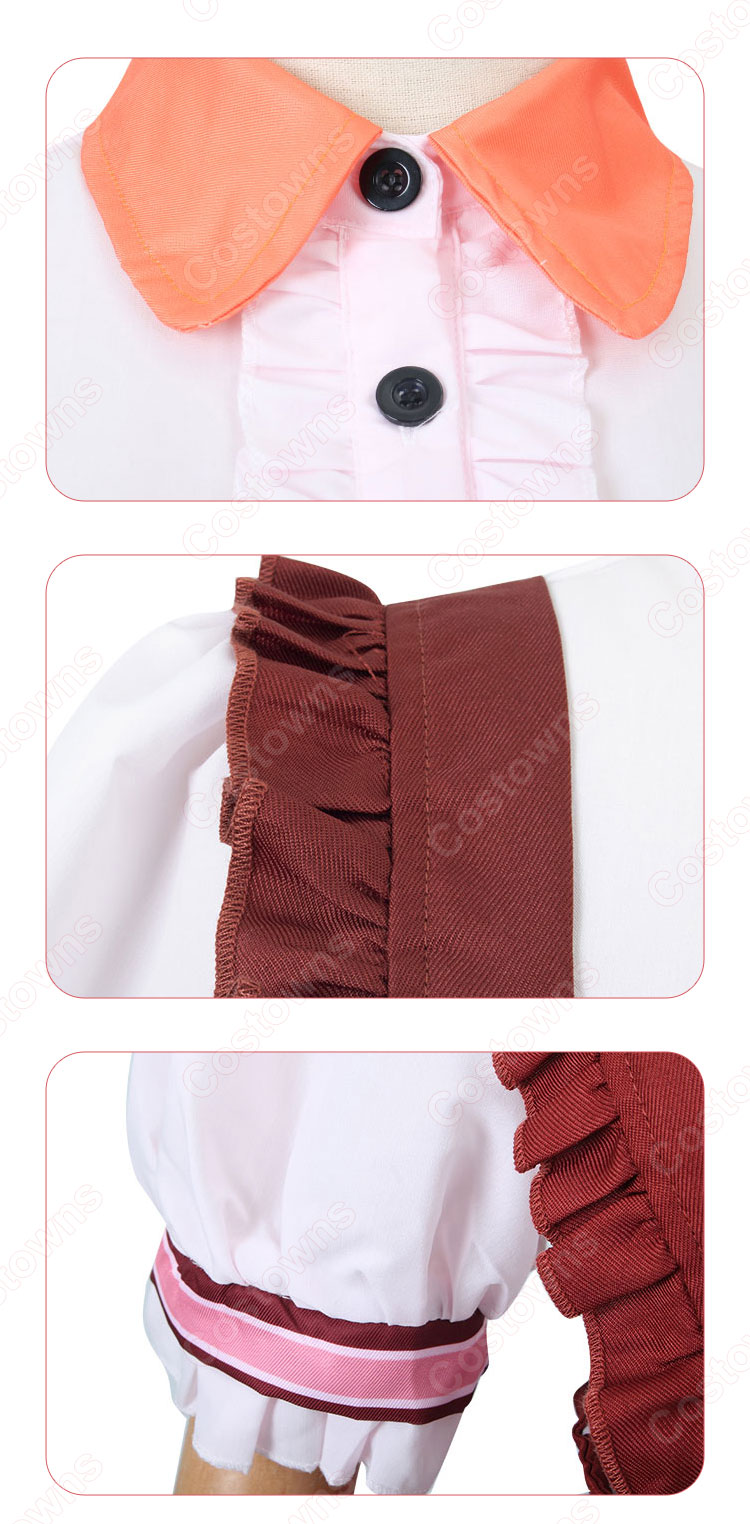 【推しの子】 星野アイ メイド服 コスプレ衣装-5