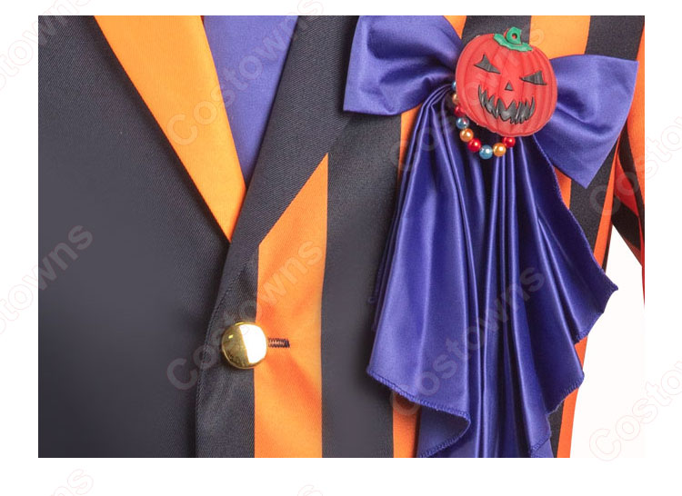 鬼滅の刃 水柱 冨岡義勇 ハロウィン コスプレ衣装-5