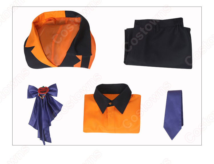 鬼滅の刃 水柱 冨岡義勇 ハロウィン コスプレ衣装-6