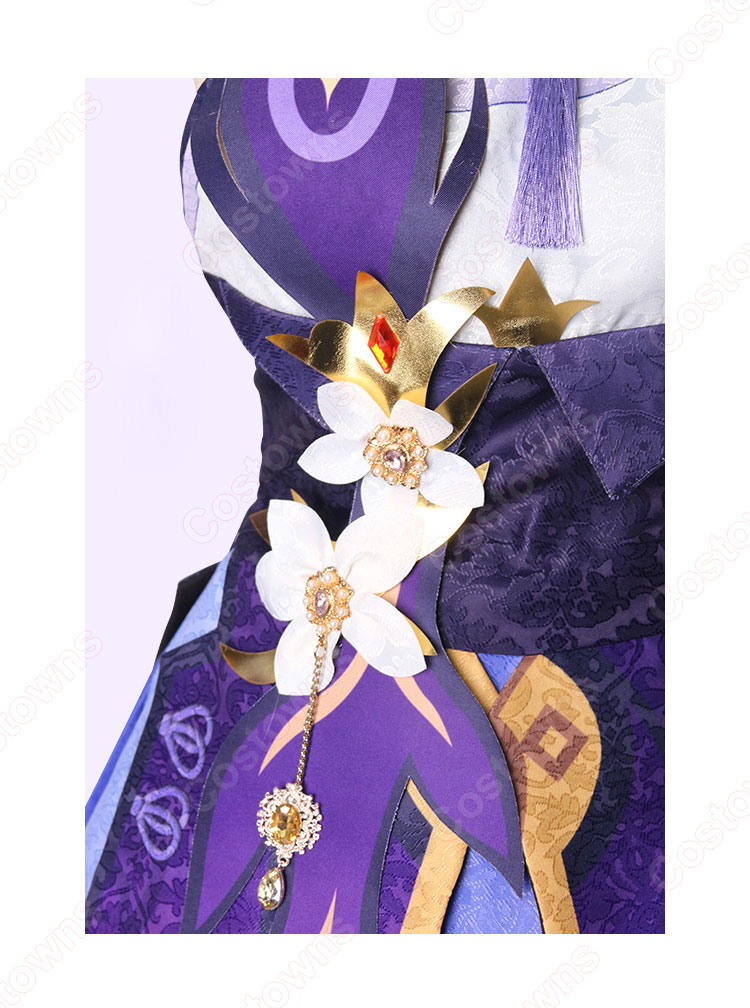 原神 刻晴(コクセイ) コスプレ衣装-3
