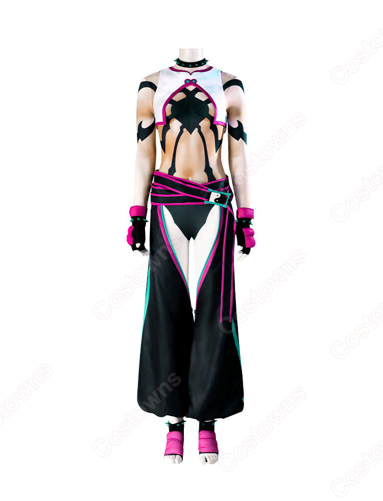 【半額】 ストリートファイター6 ジュリ (JURI) コスプレ衣装 - Costowns コスプレ衣装