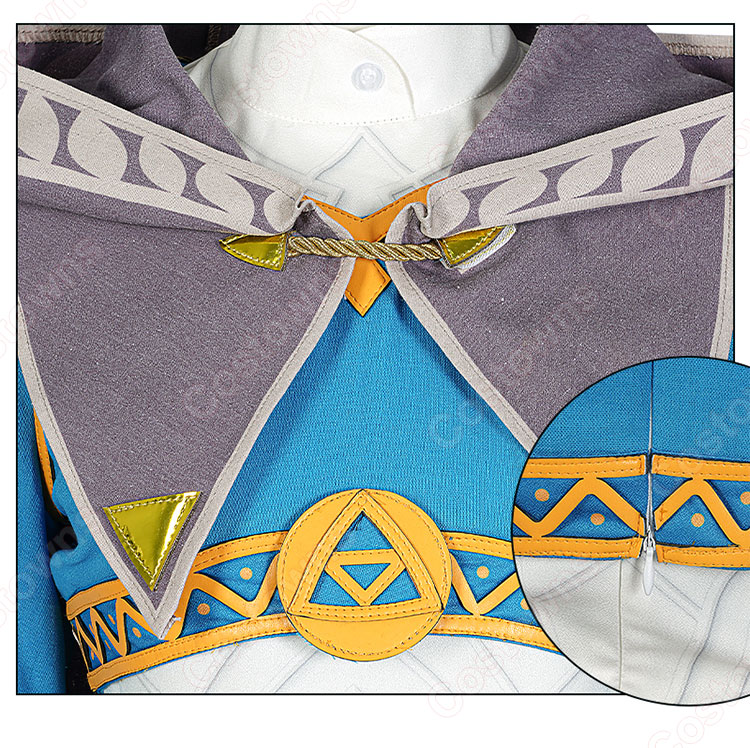 ゼルダの伝説 ティアーズ オブ ザ キングダム ゼルダ姫 コスプレ衣装-8