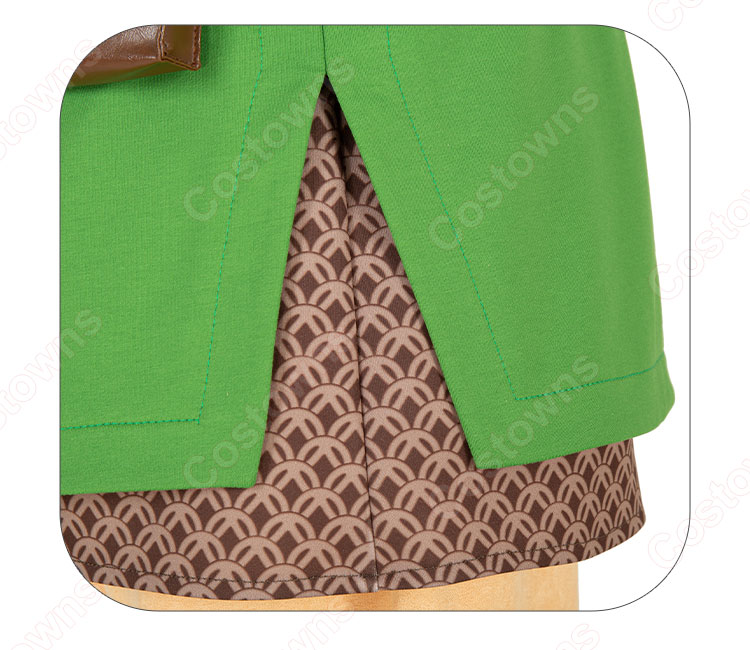 ゼルダの伝説 スカイウォードソード リンク コスプレ衣装 緑の服 騎士団 制服-11