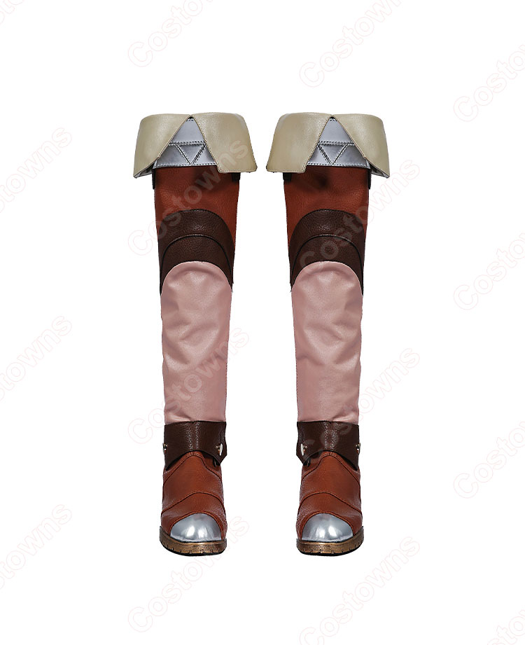 ゼルダの伝説 ティアーズ オブ ザ キングダム ゼルダ姫 コスプレ靴-3