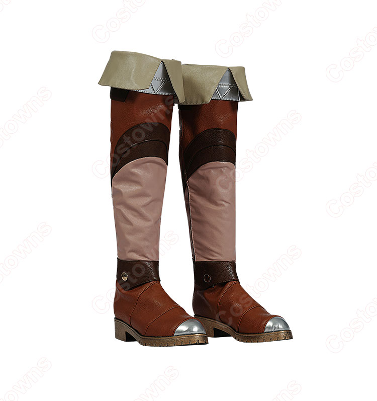 ゼルダの伝説 ティアーズ オブ ザ キングダム ゼルダ姫 コスプレ靴-2