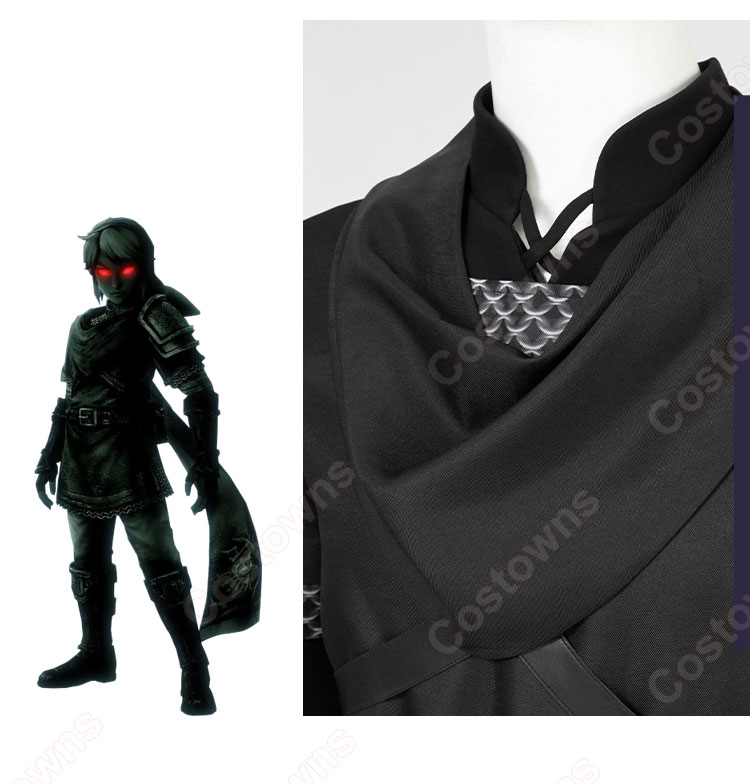 ゼルダの伝説 ティアーズ オブ ザ キングダム ダークリンク コスプレ衣装-7