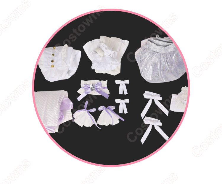 勝利の女神:NIKKE ピルグリム ドロシー コスプレ衣装 ウェディングドレス-6