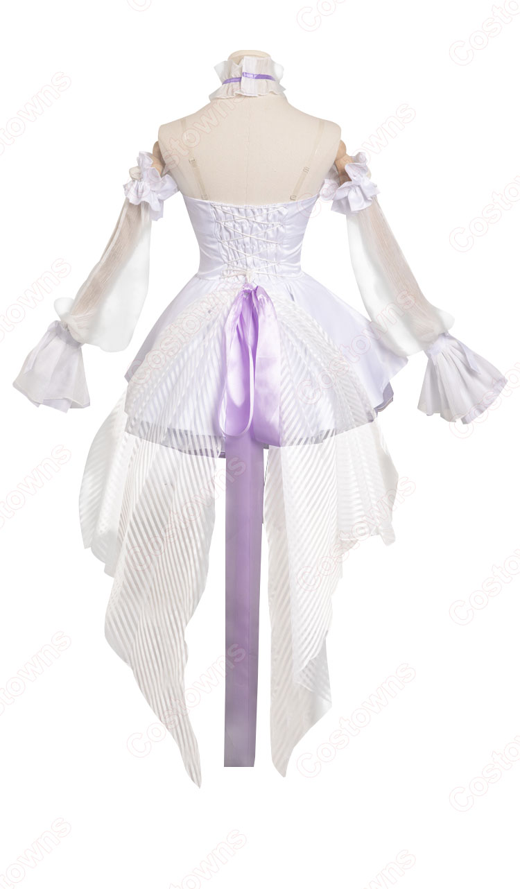 勝利の女神:NIKKE ピルグリム ドロシー コスプレ衣装 ウェディングドレス-3