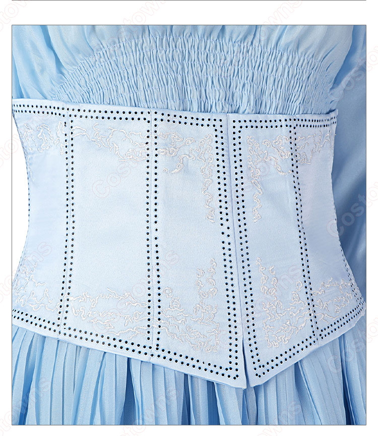 2023年 実写版 リトル・マーメイド アリエル コスプレ衣装 プリンセス ドレス-7