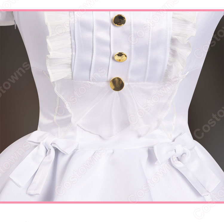 勝利の女神:NIKKE ピルグリム ドロシー コスプレ衣装 ウェディングドレス-5