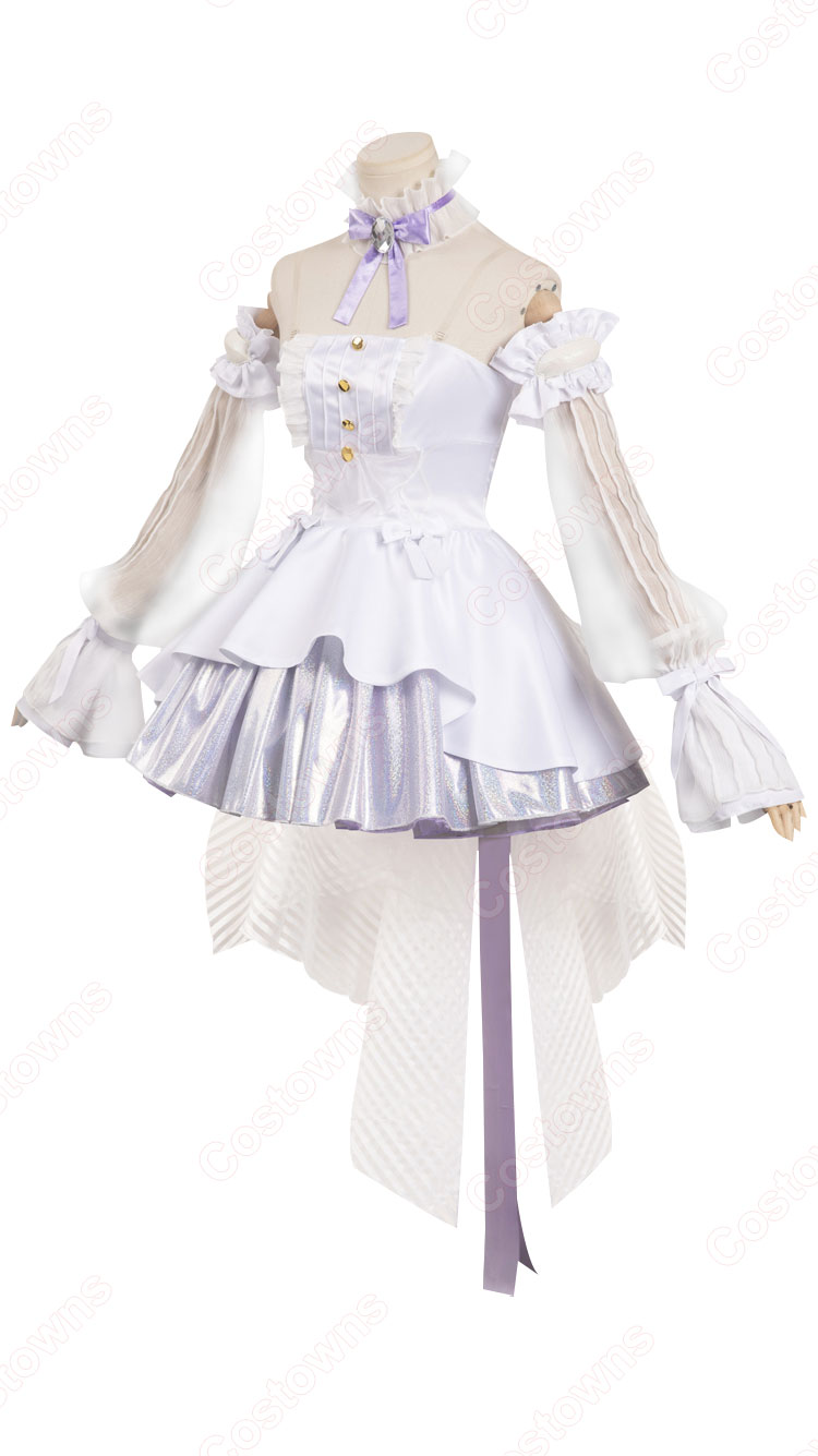 勝利の女神:NIKKE ピルグリム ドロシー コスプレ衣装 ウェディングドレス-2