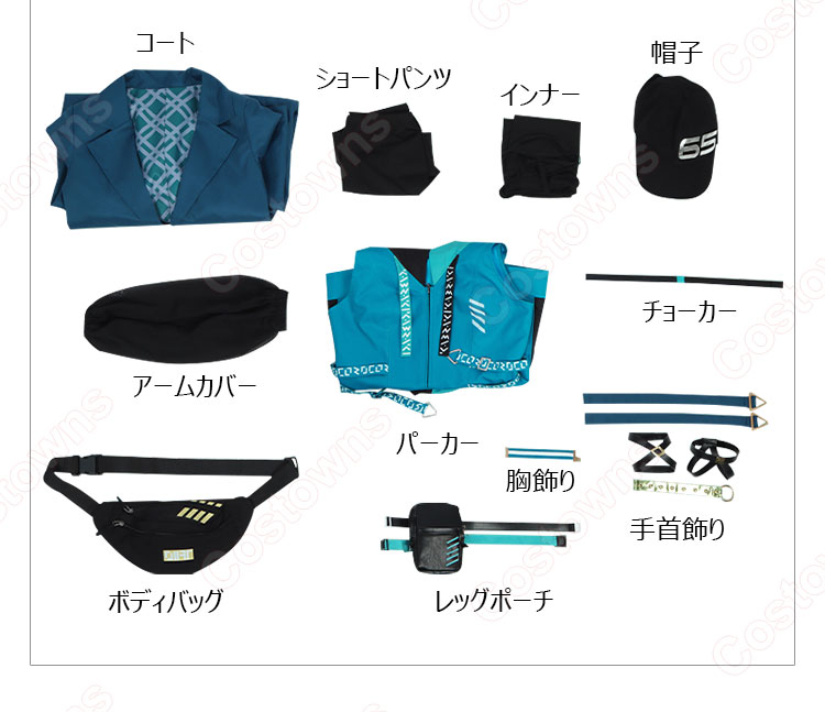 VTuber にじさんじ 鏑木ろこ コスプレ衣装-16