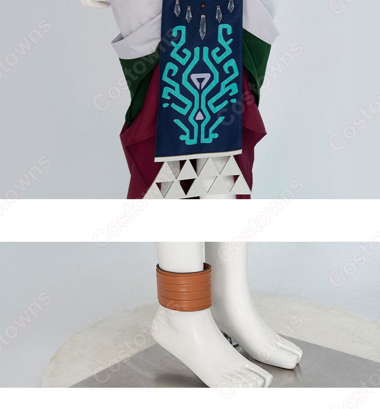 ゼルダの伝説 ティアーズ オブ ザ キングダム ソニア コスプレ衣装-4