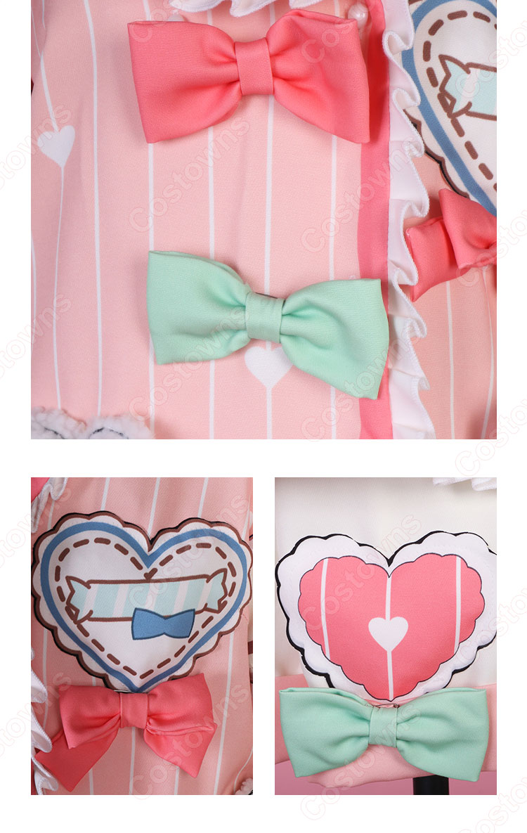 プロセカ 花里みのり コスプレ衣装 パジャマ 『プロジェクトセカイ カラフルステージ! feat. 初音ミク』 cosplay 仮装 変装-8