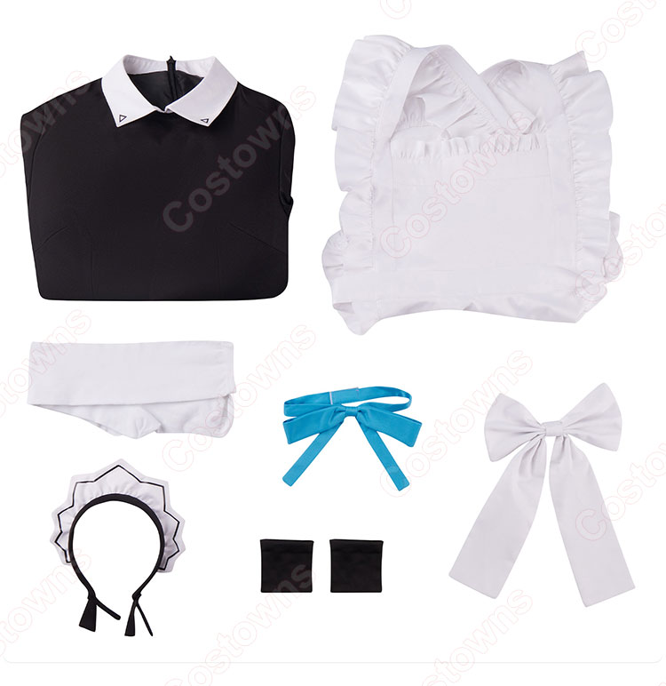 ブルーアーカイブ 天童アリス コスプレ衣装 メイド服-6