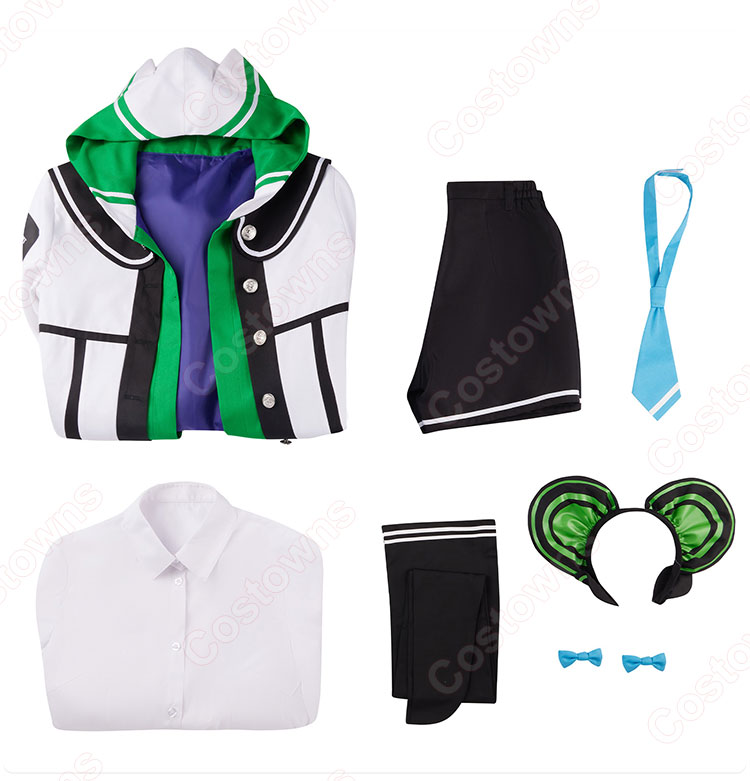 ブルーアーカイブ 才羽ミドリ コスプレ衣装-13