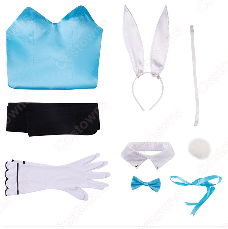 ブルーアーカイブ 一之瀬アスナ バニーガール コスプレ衣装-7