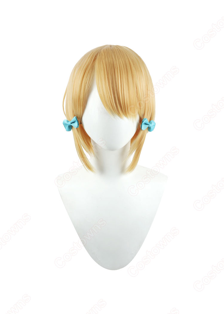 ブルーアーカイブ 才羽ミドリ コスプレウィッグ-1