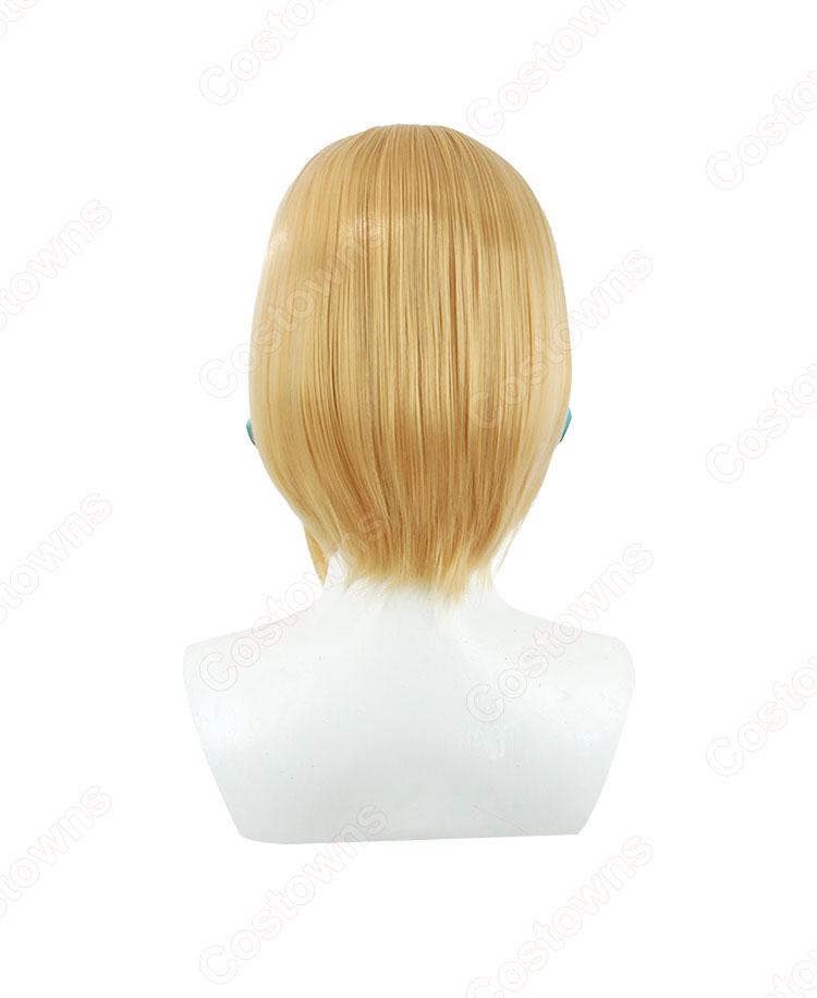 ブルーアーカイブ 才羽ミドリ コスプレウィッグ-4