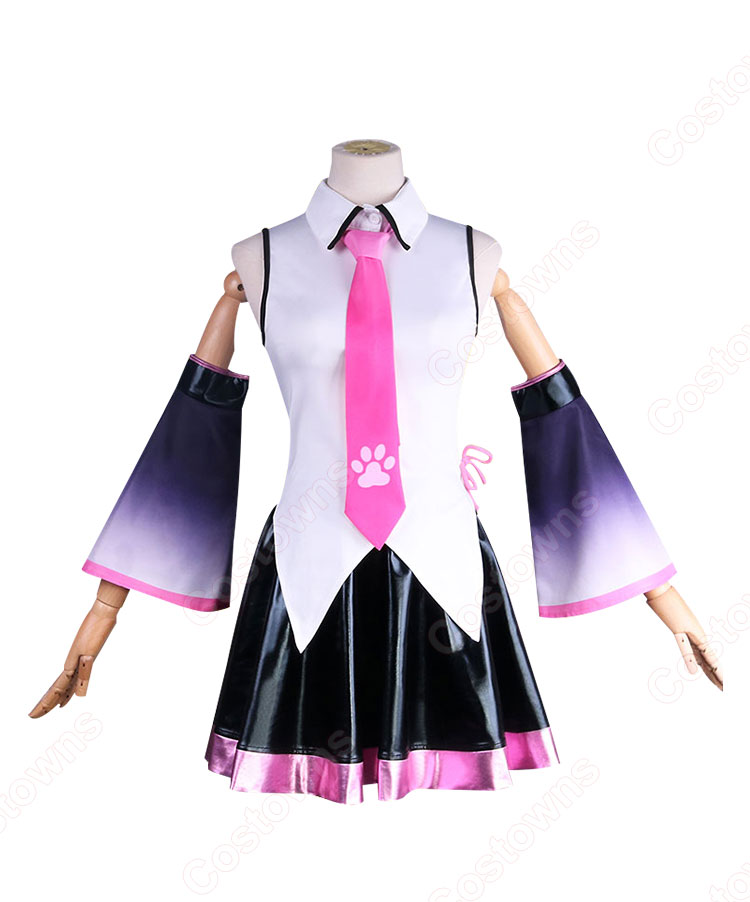 初音ミク Birthday2021 Happy Cat コスプレ衣装-1