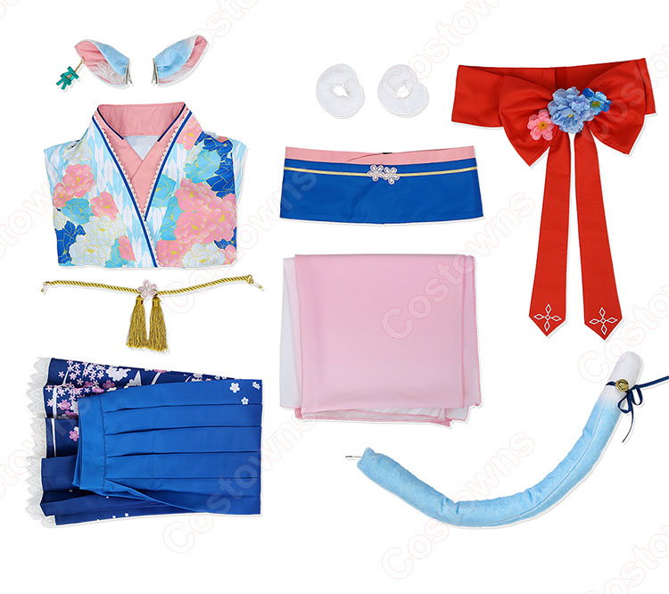 VTuber hololive(ホロライブ) 雪花ラミィ 正月衣装 コスプレ衣-10