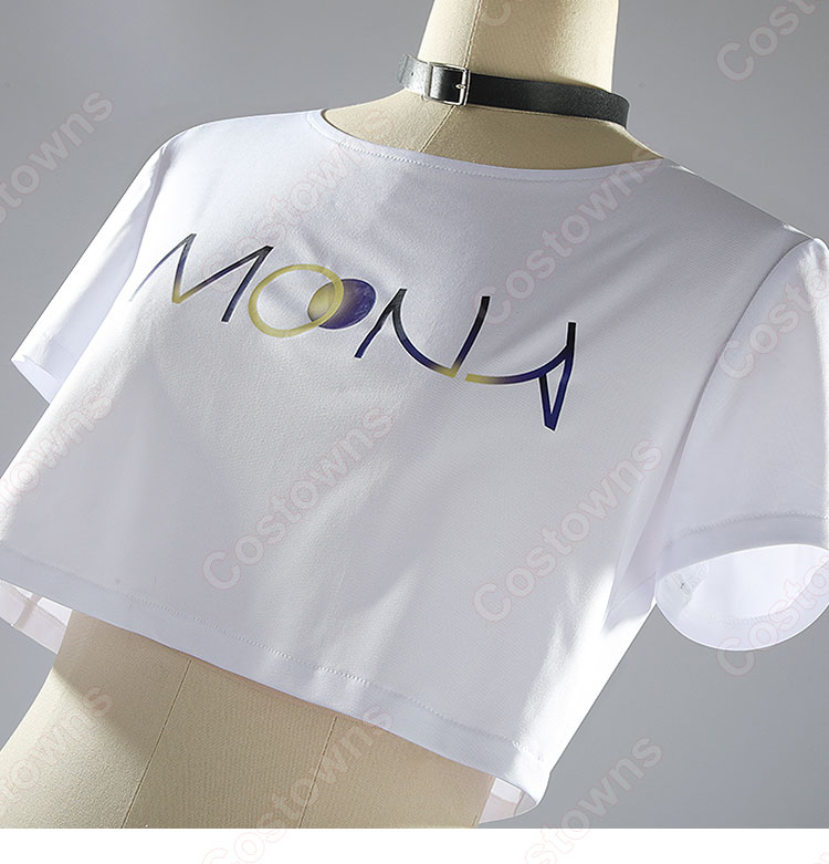 VTuber hololive（ホロライブ） ムーナ・ホシノヴァ カジュアル系 コスプレ衣装-11