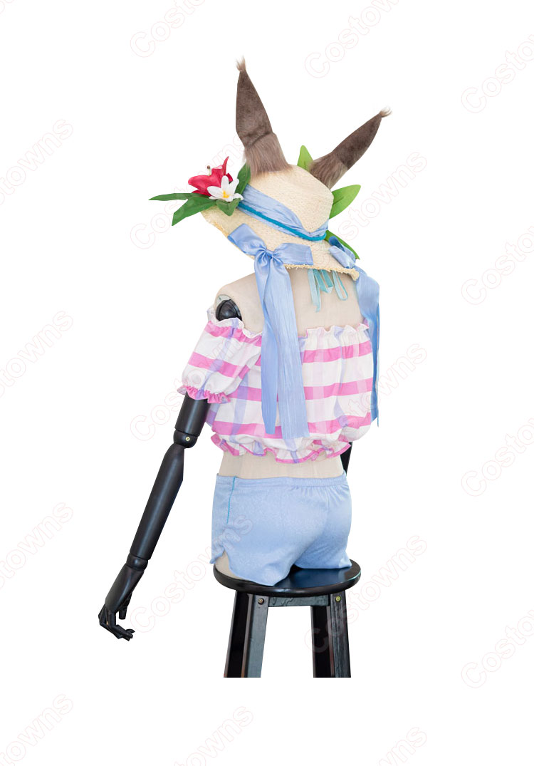 アークナイツ アーミヤ コスプレ衣装 青く燃ゆる心 水着-2