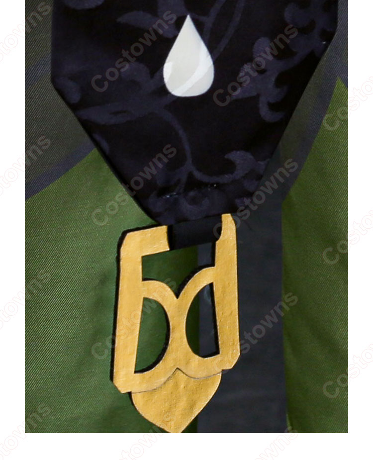 原神 奔狼領 レザー コスプレ衣装-8