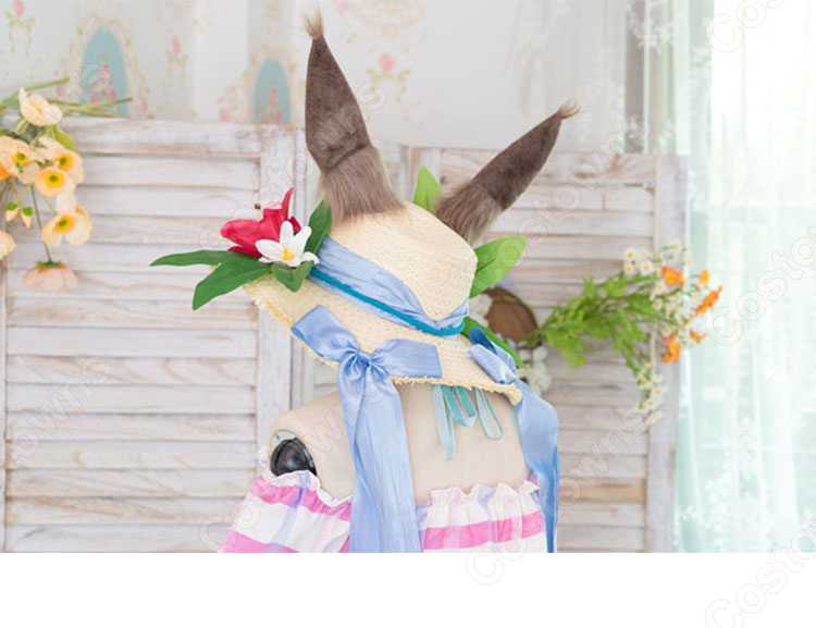 アークナイツ アーミヤ コスプレ衣装 青く燃ゆる心 水着-5